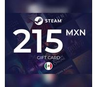 Steam Wallet Gift Card 215 MXN Key - MEXICO