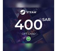 Steam Wallet Gift Card 400 SAR Key - SAUDI ARABIA