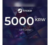 Steam Wallet Gift Card 5000 KRW Key - ASIA