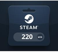 Steam Wallet MYR 220 Gift Card MY