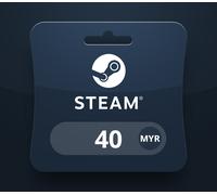 Steam Wallet MYR 40 Gift Card MY