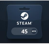 Steam Wallet MYR 45 Gift Card MY