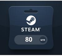 Steam Wallet MYR 80 Gift Card MY