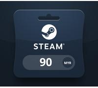 Steam Wallet MYR 90 Gift Card MY
