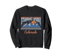 Steamboat Springs Colorado Vintage Mountains Retro 1980s Sweatshirt