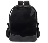 STEAMEDBUN Ita Bag Backpack with insert Pin Display Backpack for School Cosplay, Black, L, Classic