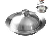 Steamer Basket | 11 Inch Stainless Steel Veggies Steamer - Multipurpose Steaming Basket for Kitchen Broccoli Corn Potato Egg Lobster Crab Clam Pasta Seafood