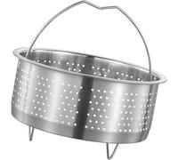 Steamer Basket for Instant Pot, Ø20cm Stainless Steel Steamer Basket Insert for Pots, Vegetable Steamer Basket for Pressure Cooker Insert Pot for Steaming Rice, Vegetables, Fish and Eggs