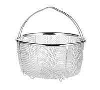 Steamer Basket for Instant Pot,Mesh Steaming Basket Stainless Steel with Handle Insert for Pots,Mesh Strainer for Cooking Steaming Rice Fish and Eggs