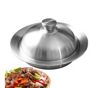 Steamer Basket for Pot - 11 Inch Stainless Steel Noodle Strainer | Multipurpose Steaming Basket for Kitchen Vegetables, Corn, Potato, Egg, Lobster, Crab, Clam, Pasta, Seafood Cooking