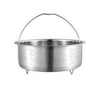 Steamer Basket for Pressure Cooker, Stainless Steel Vegetable Steamer for Saucepan with Handle Pressure Cooker Accessories for Veggie Fish Seafood Cooking (20cm)