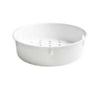 Steamer Basket for Rice Cooker Plastic Steaming Rack - Collapsible Vegetable Steamer Insert for Seafood Eggs Desserts - Heat Resistant Kitchenware 20cm(4L-5L)