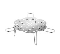 Steamer Basket - Stainless Steel Foldable Pot Insert Rack, Expandable Steam Cooking Tray, Vegetable Dumpling Fish Rice Food Steaming System, Kitchen Meal Prep Cooker Tool | For Vegetables Dumplings