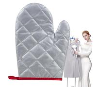 Steamer Gloves For Clothes - Heat Resistant Ironing Mitt, Waterproof Aluminum Ceramic Coating, Flexible Garment Steamer Mitts, Protective Hand Guards | For Home Travel Fabric Steaming