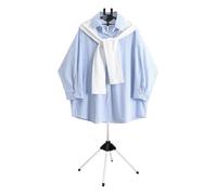 Steamer Hanger Stand - Garment Rack for Steaming, Foldable Stand with Adjustable Height for Clothes Pants Dresses, Metal Material with Rustproof Finish, Clothing Accessory Easy Storage, Steame