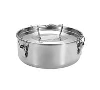 Steamer Insert Pans Stainless Steel Electric Pressure Cooker Insert Steamer Molds With Handle Steamer Basket for Pot Food Steaming Tray (single layer)