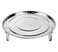 Steamer Rack 8.5/10.2 Inches 304 Stainless Steel Steaming Rack Steam Tray with Removable Legs for Steamer Cookware Instant Pressure Cooker Multi-functional Steamer Basket (26 cm)