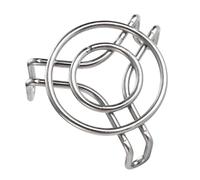 Steamer Rack for Pots - 6x6cm Mini Stainless Steel Cookware | Food Steamer Cooking Rack | for Home Kitchen Electric Cooker Milk Pot Vegetables Meats Desserts Eggs Multi-Functional Water-Steaming