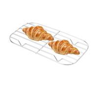 Steamer Rack - Stainless Steel | Multifunctional | Coated Wire for Cooking, Baking, Food Preparing, Steaming and Cooling in the Kitchen and for Culinary Comfort at Home