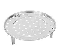 Steamer Rack, Stainless Steel Steaming Rack Stand with Detachable V-Shaped Legs, 20cm Multi-Purpose Steam Basket for Pressure Cookers and Canners