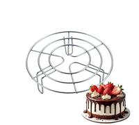 Steamer Rack with Stainless - Steel Cooling Baking, Pot Steaming Stand, Trivet for Kitchen Home Apartment Farmhouse, Restaurant Dining Room Pressure, Cooker Oven Cooking Accessories