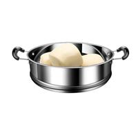 Steamer Saucepan | Steamer | Multifunctional Kitchen Accessory for Vegetables Dumplings Buns Desserts Healthy Meals Sweet Steaming