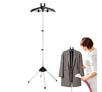 Steamer Stand - Folding Telescopic Clothes Steamer Holder | Rotatable Garment Hanger For Steaming Clothes| Drying Rack Handheld Standing Garment Steamer Rack,Clothes Hanger For Steam Ironing