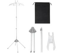 Steamer Stand for Clothes Handheld Garment Steamer Clothes Rack | Adjustable Height Portable Ironing Garment Holder for Coat Jacket Shirts Trouses Dress Pants Wedding Dress Clothing