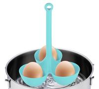 Steamer Stand, Heat Resistant Silicone Damping Sheet, Shelf with 3 Bars, Kitchen Dishes, Tools for Dining Room Cooking