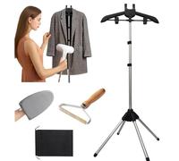 Steamer Stand Rack For Clothes Handheld Garment Hanger For Steaming Clothes Foldable Hanger Holder Stand Garment Steamer Accessories For Homes Clothing Stores & Hotels
