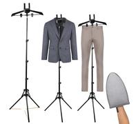 Steamer Stand With Ironing Gloves 165cm,Garment Steamer Stand,Folding Telescopic Clothes Steamer Holder Stand,Hanger For Steaming Clothes,teamer Hanger Stand,Patent Pending