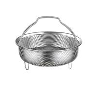 Steamers Basket For Cooking Stainsless Steel Steaming Rack Stand With Handle Vegetable Steamers Rack Dishwasher Safe Stainsless Steel Food Basket With Handle
