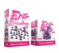 Steamforged Games, Epic Encounters the Board Game Bundle - Bridge of the | Double-sided battle map, detailed demon miniature, adventure hooks
