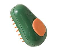 Steaming Brush Massager - -Infused Brush, Thermal Brush Massager | 3.94x2.56 inches Cute Avocado Shape Hair Brush Massager, 3 inn 1 Cleaning Dog Brush, Cat Dog Pet Grooming Supplies