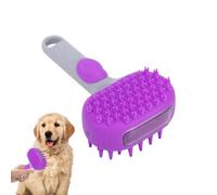 Steaming Cat Brush - Dog Bath Brush,Gentle Double-sided Grooming Undercoat Rake Deep-cleaning Knot-proof for Home Short Hair Medium Breed Puppy