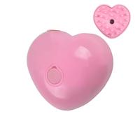 Steaming Cat Brush,Heart Shaped Spritz Comb Round Teeth - Pet Steamer Spray Massage Comb,for Long and Short Haired Pets, Indoor Kittens, Puppies, Home Pet Salon