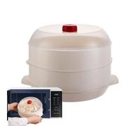 Steaming Rice, Vegetables, Fish, Ravioli, Steamed, Oat | Double Layer Steamer Pot with Kitchen Steamer, Food, Oats, Vegetables for Home, Apartment, Restaurant