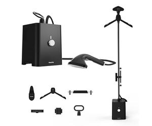 STEAMONE - Steamer Clothes Steamer 2900W 125g/min 10bars - Vertical and horizontal iron - Capacity 2,5L- Autonomy 90 min - Removes 99,99% of impurities - Ready in 120s - SteamCube - EUST01