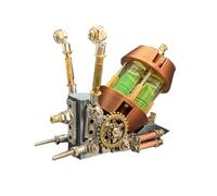 Steampunk 3D Metal Puzzles Snail Insect Model Kit, 104PCS Mechanical 3D DIY Assembly Jigsaw Brain Teaser Collectible Display Piece Model Gift