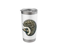 Steampunk Aesthetic Hedgehog Lover Stuff Vintage Hedgehog Stainless Steel Insulated Tumbler