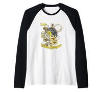 Steampunk Art Time Keepers Raglan Baseball Tee