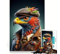 Steampunk Aviator Jigsaw Puzzle for Adults 1000 Pieces Mind Exercise Toy Together Fun Precision Cut Unique Gift 50x75cm