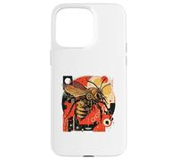 Steampunk Bee - Urban Design with Gears Case for iPhone 15 Pro Max