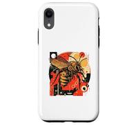 Steampunk Bee - Urban Design with Gears Case for iPhone XR