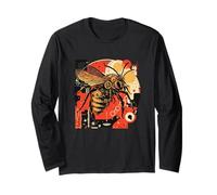 Steampunk Bee - Urban Design with Gears Long Sleeve T-Shirt