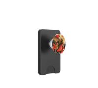 Steampunk Bee - Urban Design with Gears PopSockets PopWallet for MagSafe