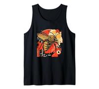 Steampunk Bee - Urban Design with Gears Tank Top
