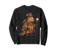 Steampunk Capybara Steam Punk Capybara Vintage Sweatshirt