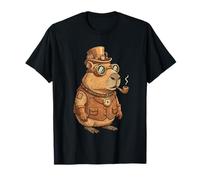 Steampunk Capybara Steam Punk Capybara Vintage T-Shirt