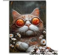 Steampunk Cat 1000 Piece Jigsaw Puzzles for Adults & Teens, Challenging Game And Family Play Birthday Present, Gifts, Wall Art (26x38cm)